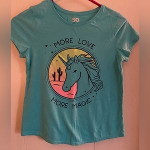 Girls top size 10/12 like new